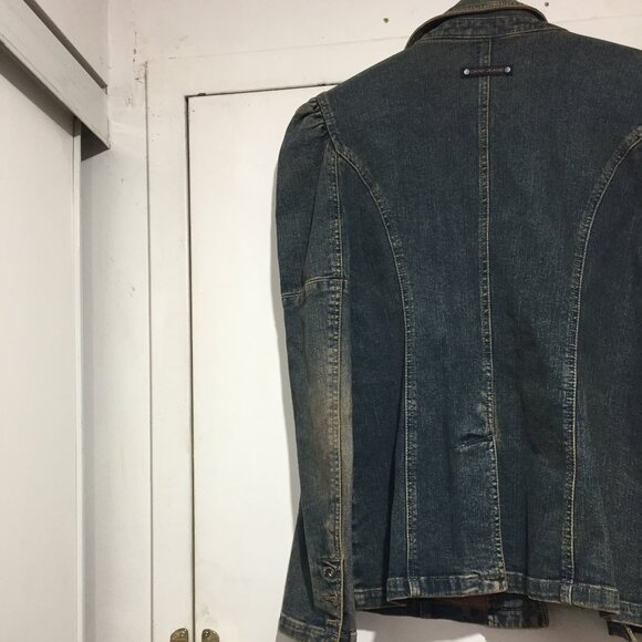 VINTAGE DKNY JEANS SLIM FIT JACKETS SIZE M - Picture 5 of 12